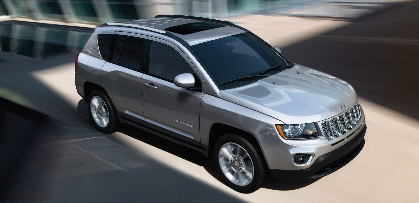 2017 Jeep Compass Front Exterior Silver